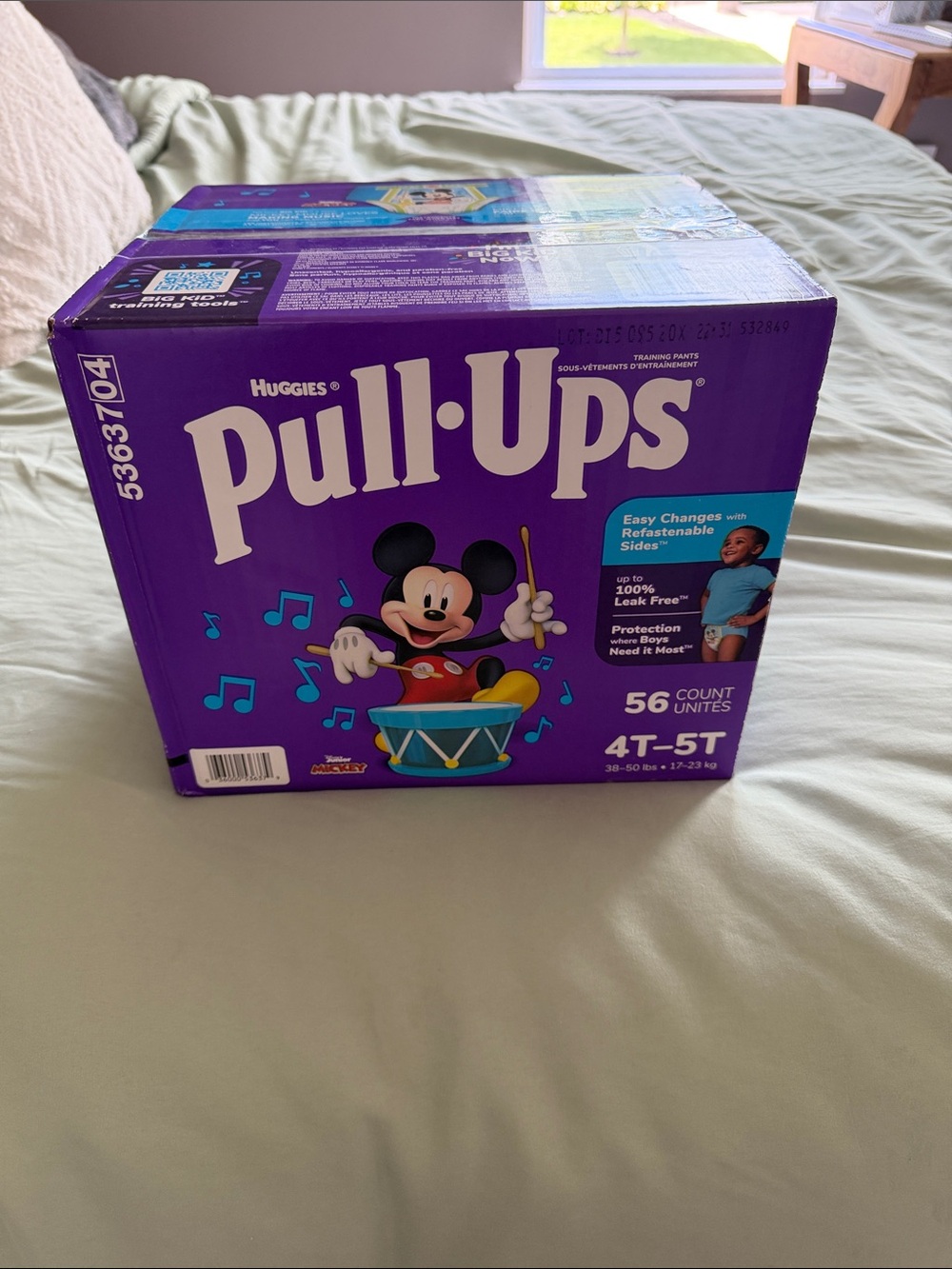 Huggies Pull-Ups Training Pants Mickey Mouse - Purple (4T-5T, 56 Count)